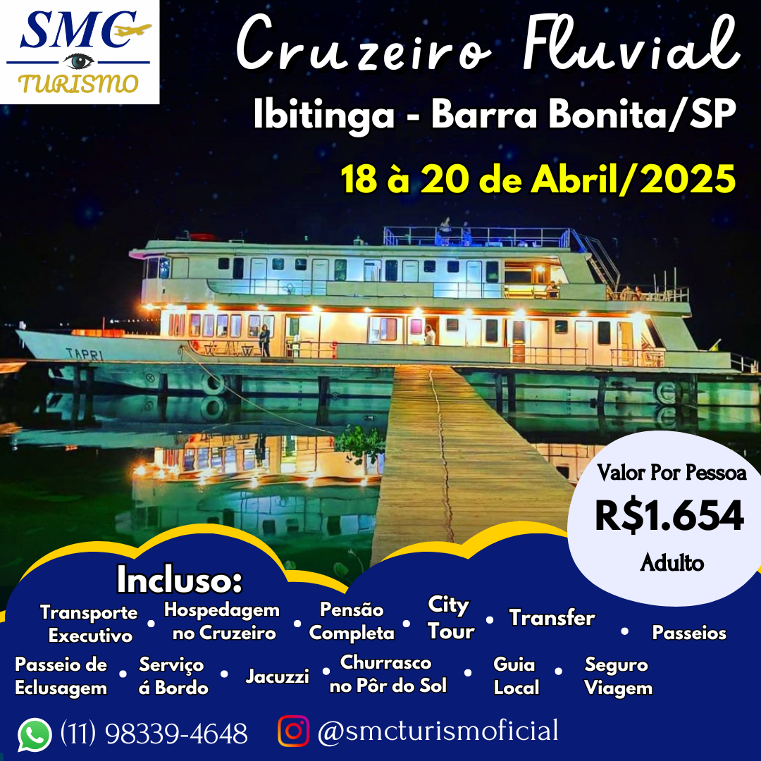 CRUZEIRO FLUVIAL TAPRI